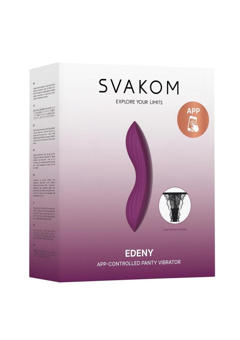 Svakom Edeny Interactive Silicone Clitoral Stimulator