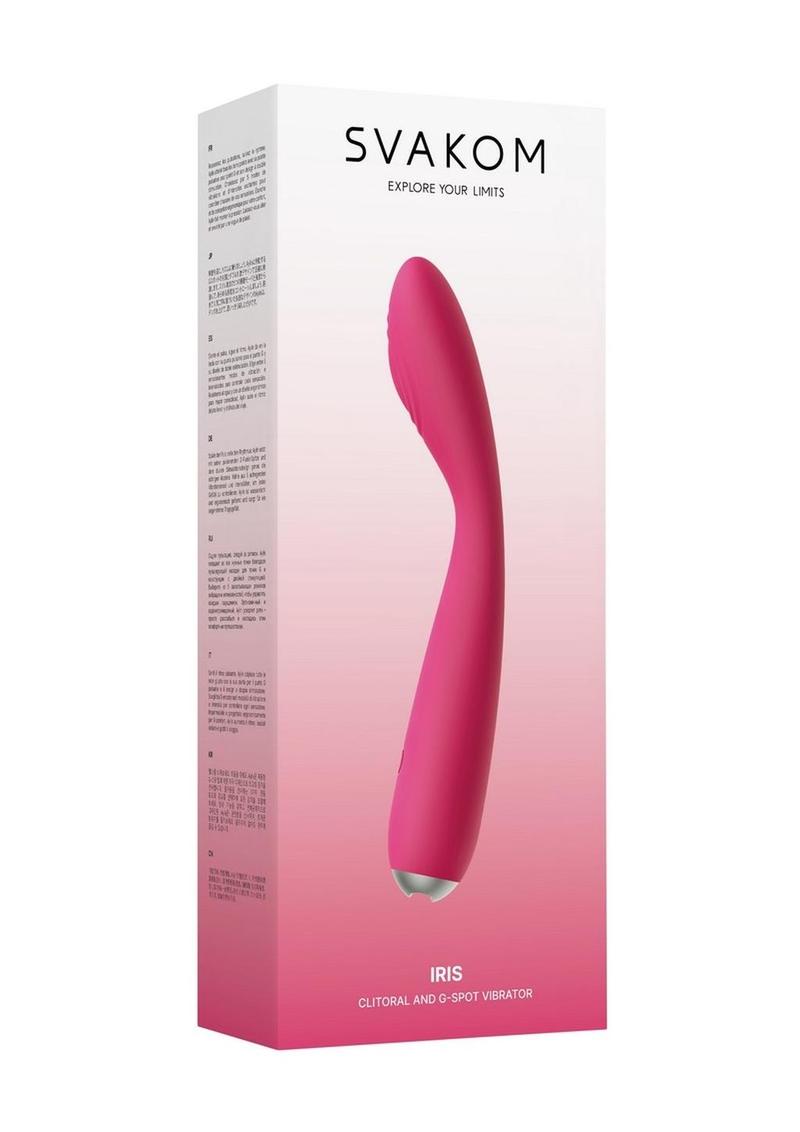Svakom Iris Silicone G-Spot Rechargeable Vibrator
