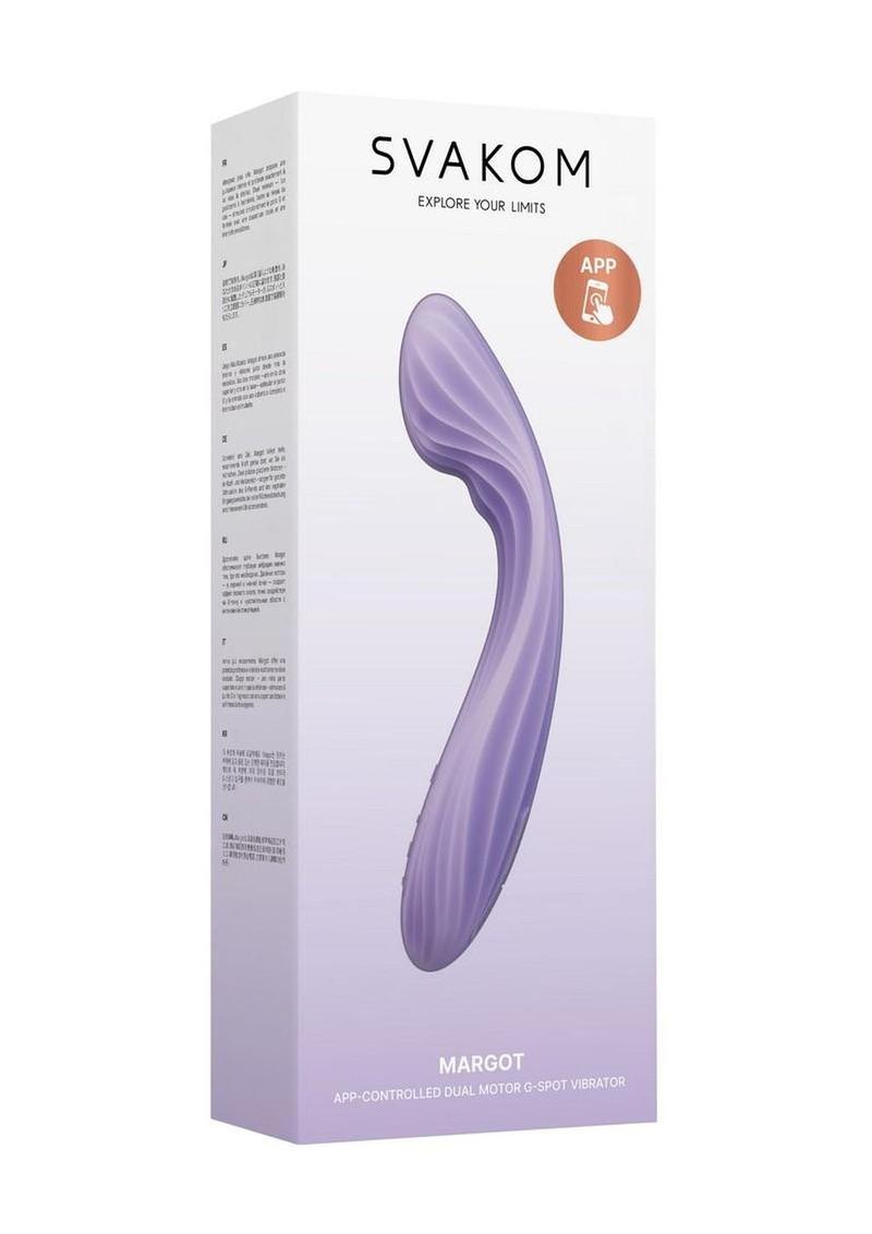 Svakom Margot Warming Rechargeable Silicone Dual Motor G-Spot Vibrator