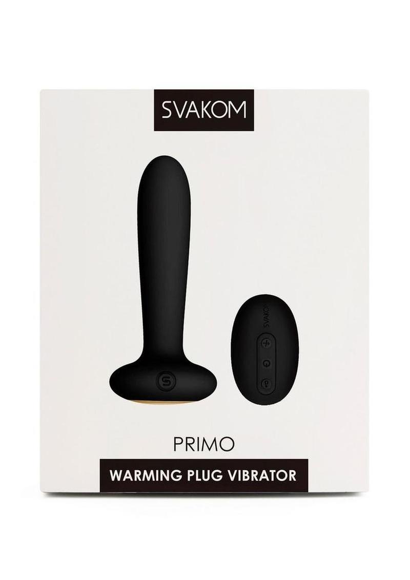 Svakom Primo Silicone Remote Control Warming Anal Vibrator