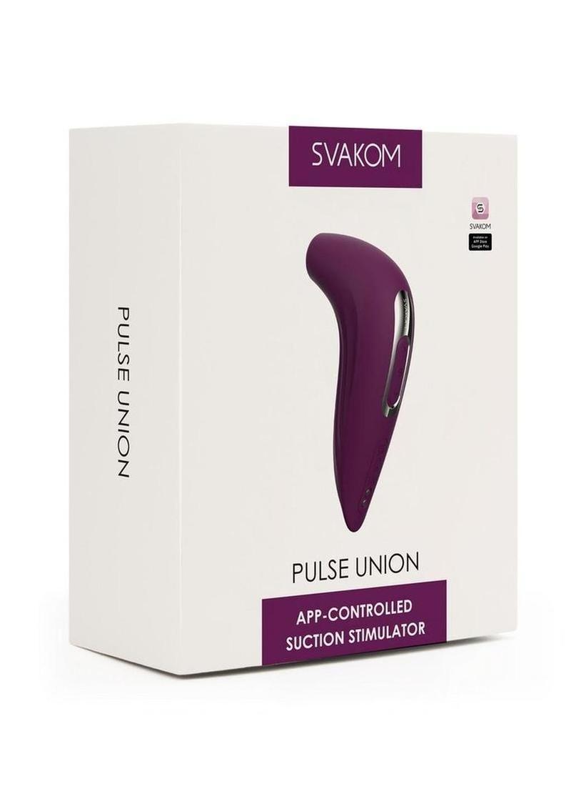 Svakom Pulse Union App Compatible Silicone Vibrator