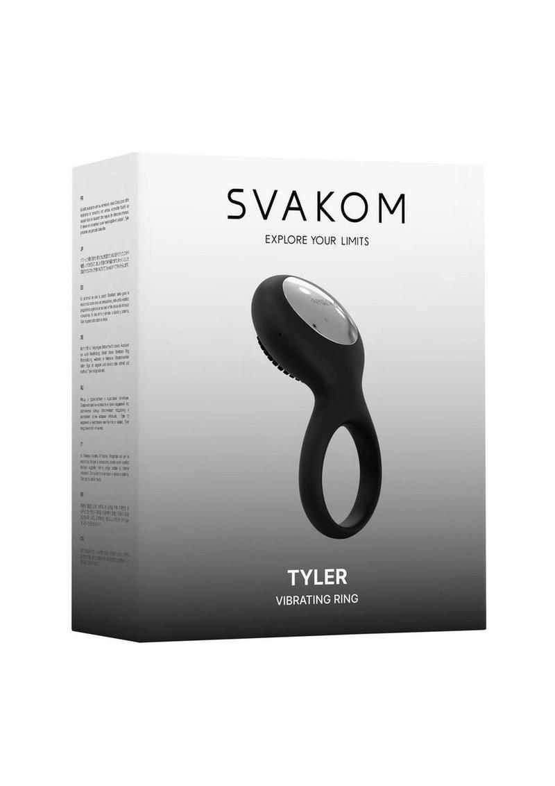 Svakom Tyler Silicone Rechargeable Clitoral Stimulator Couple's Ring