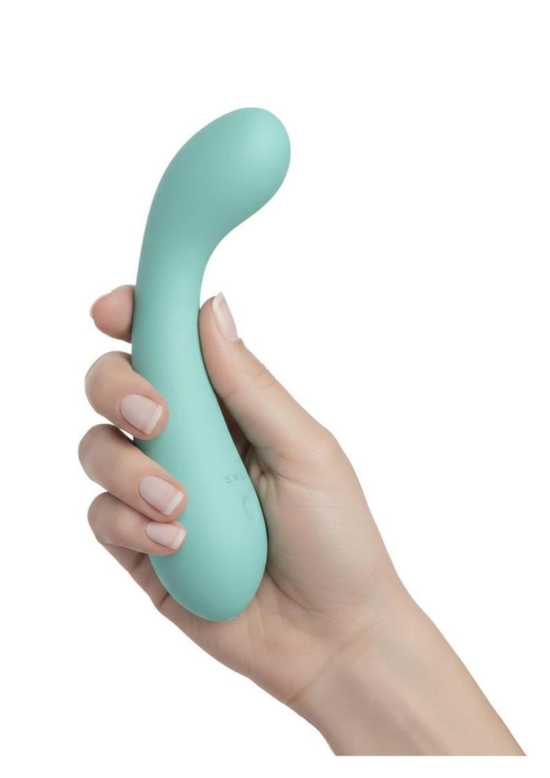 Swan Curve Rechargeable Silicone G-Spot Vibrator