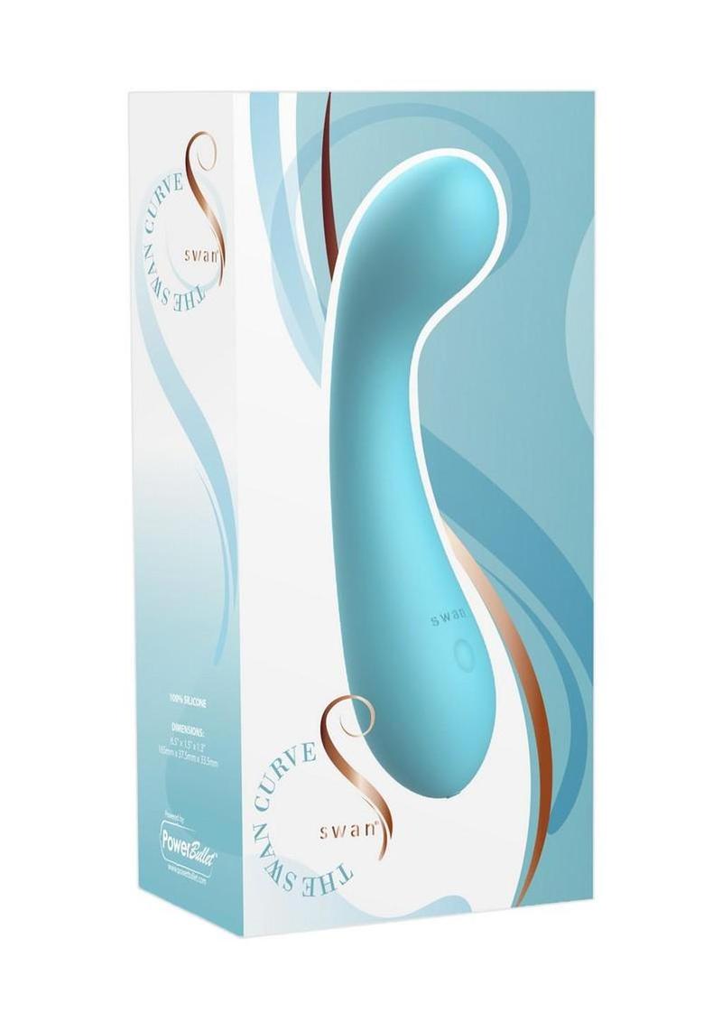 Swan Curve Rechargeable Silicone G-Spot Vibrator