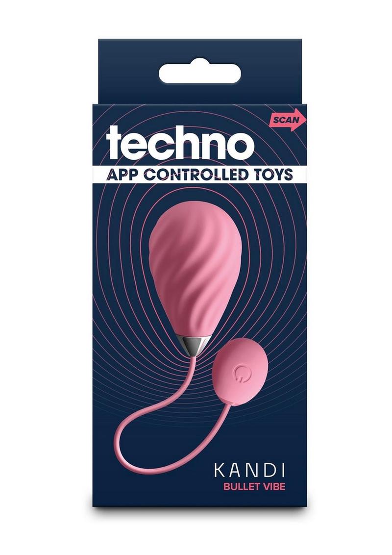 Techno Kandi Rechargeable Silicone App Compatible Egg