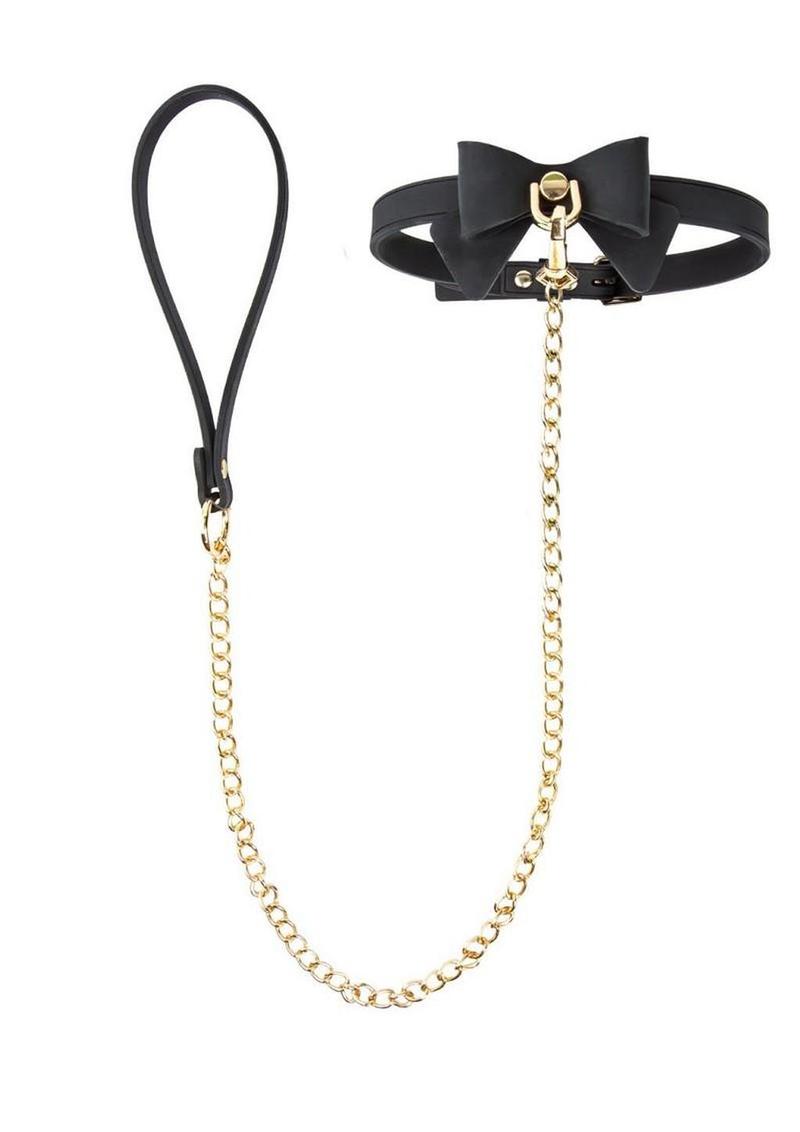 Temptasia Ardor Collar and Leash with Bow