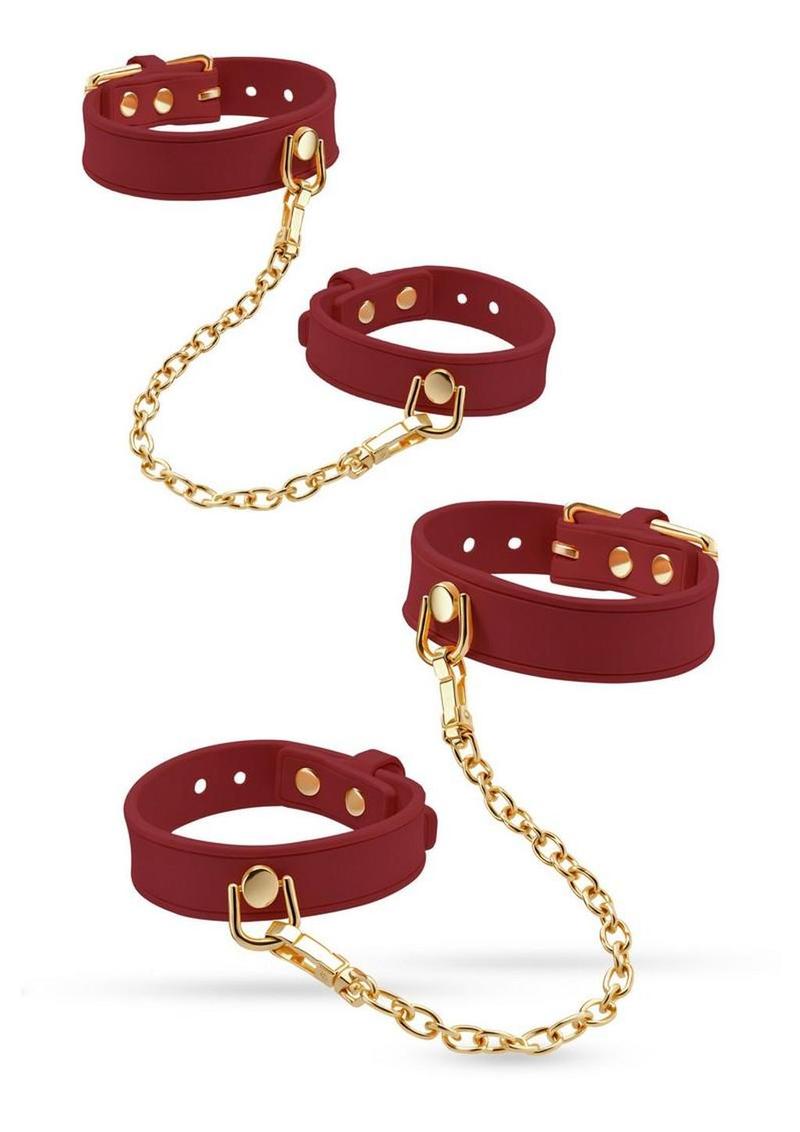 Temptasia Ardor Silicone Wrist and Ankle Restraints