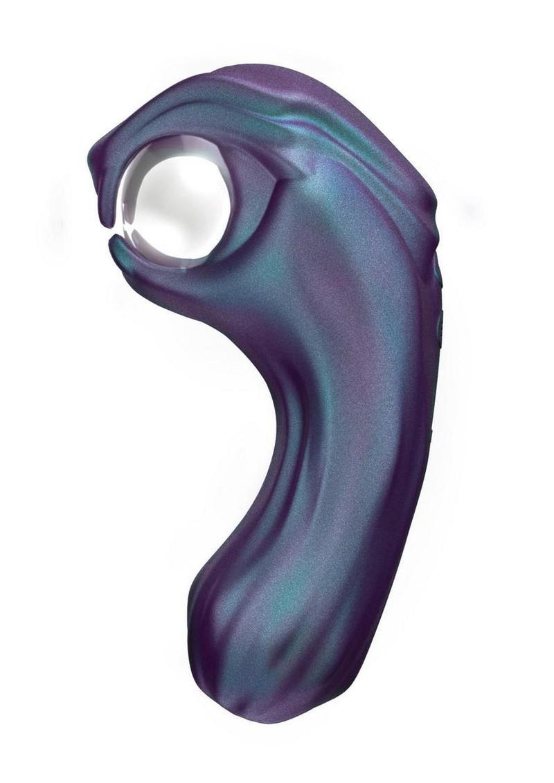 Temptasia Viper Rechargeable Dual End Vibrator - Dark Millenia