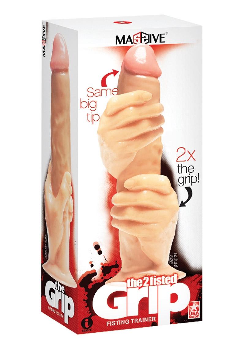 The 2 Fisted Grip 12in Dildo