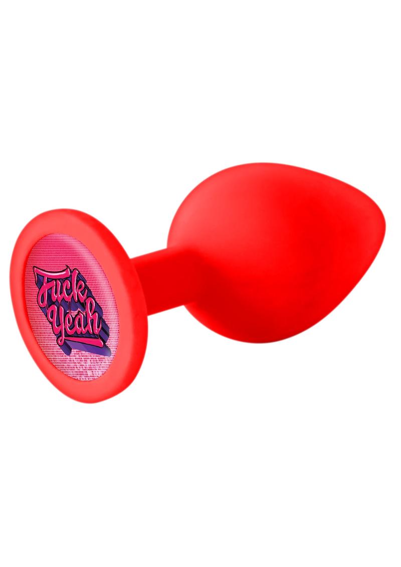 The 9's - Booty Talk Silicone Butt Plug F Yeah