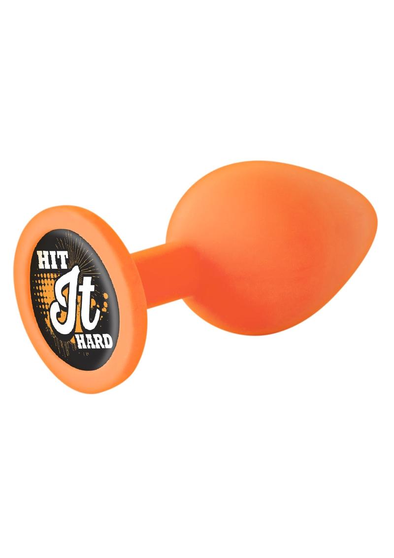 The 9's - Booty Talk Silicone Butt Plug Hit It Hard