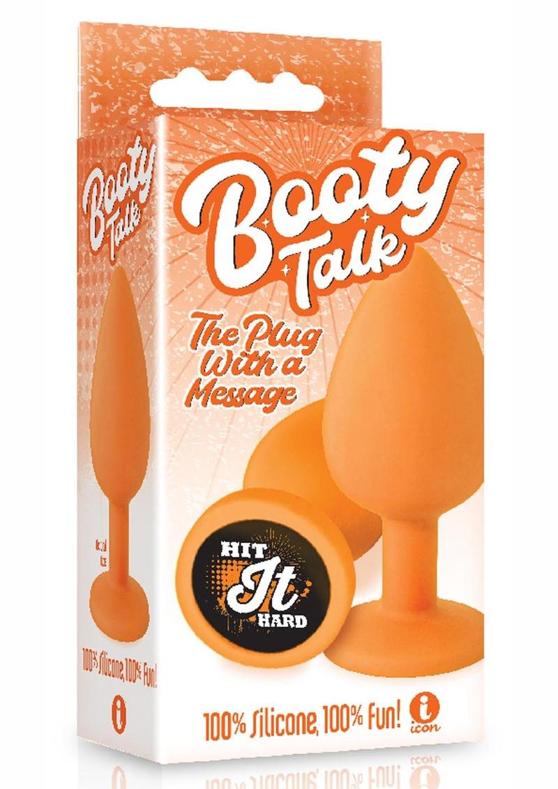 The 9's - Booty Talk Silicone Butt Plug Hit It Hard