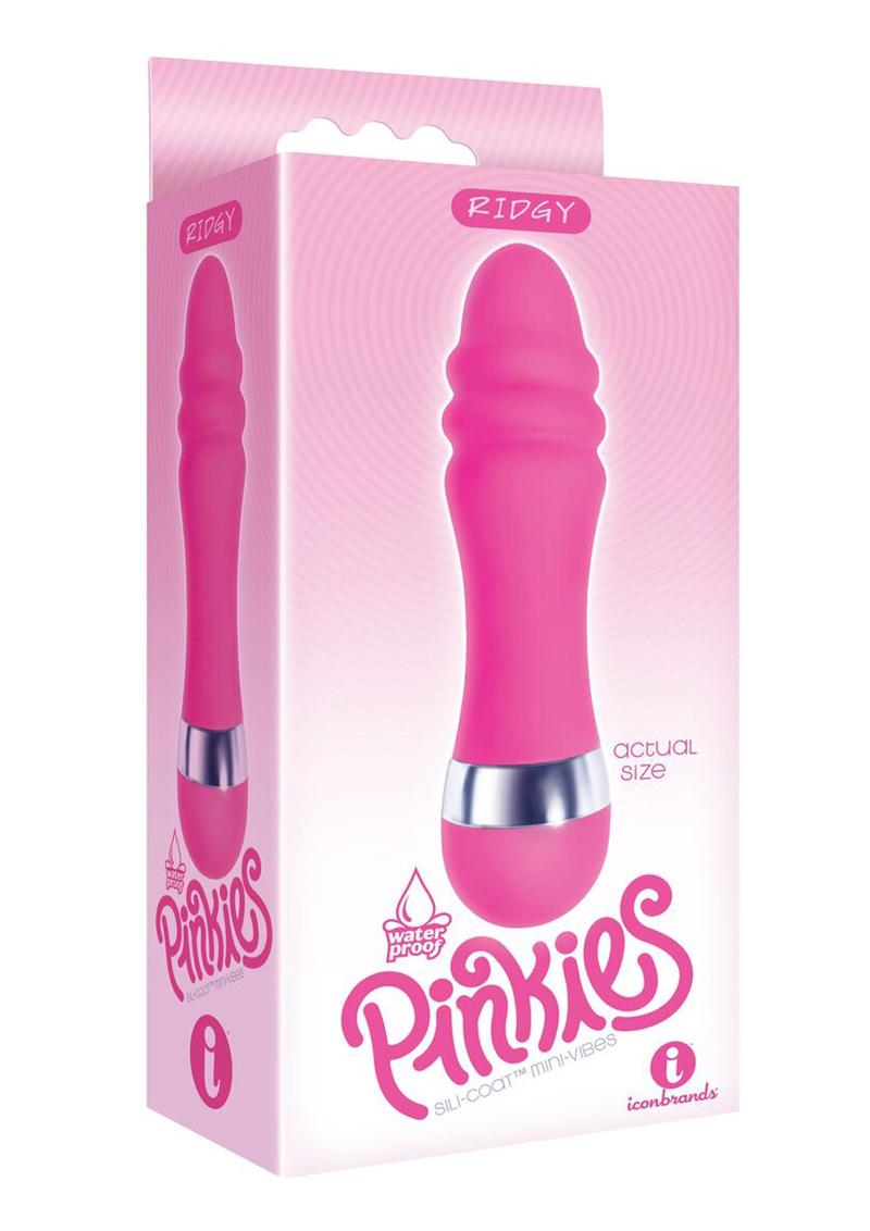 The 9's - Pinkies, Ridgy Silicone Mini Vibrator