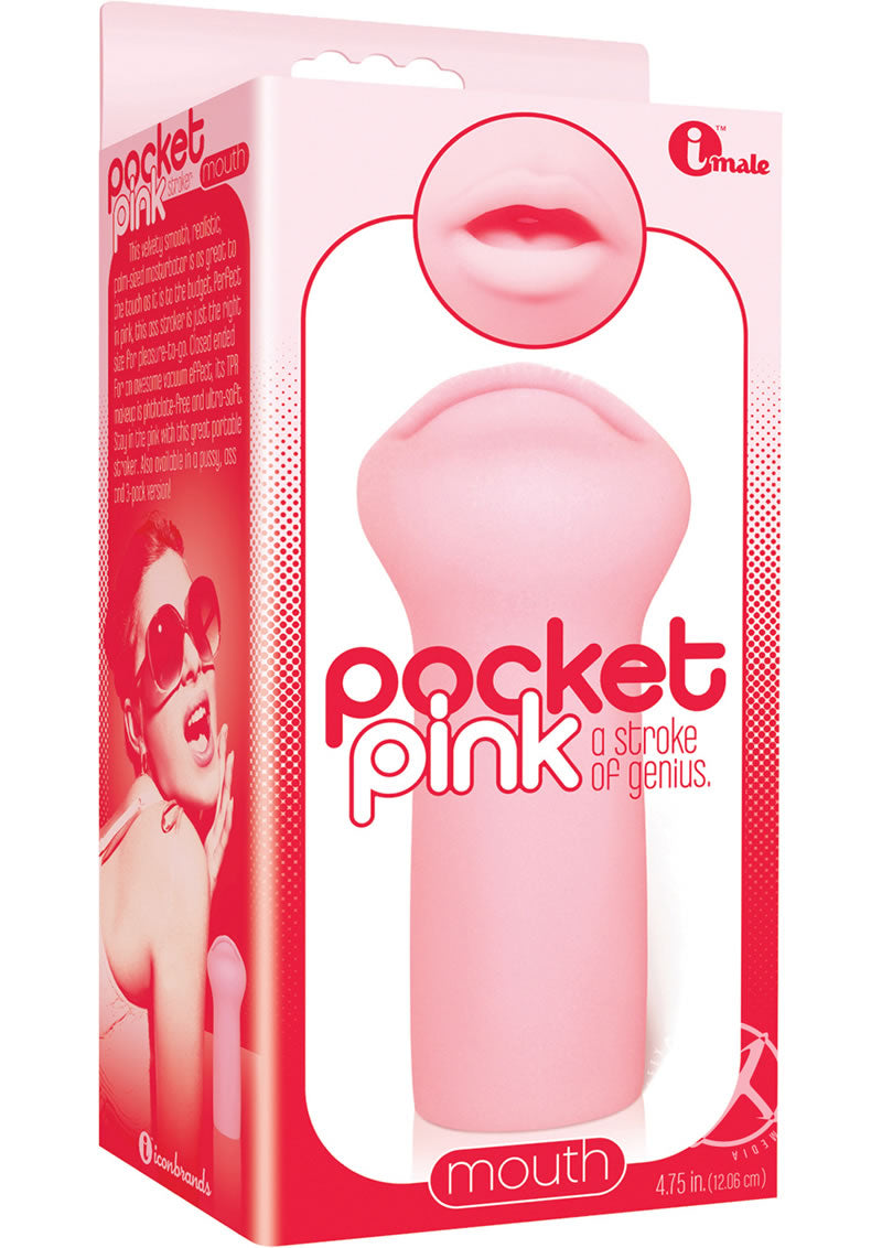 The 9's - Pocket Pink Mini Mouth Masturbator