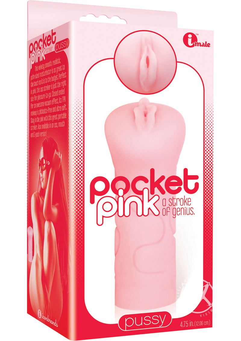 The 9's - Pocket Pink Mini Pussy Masturbator