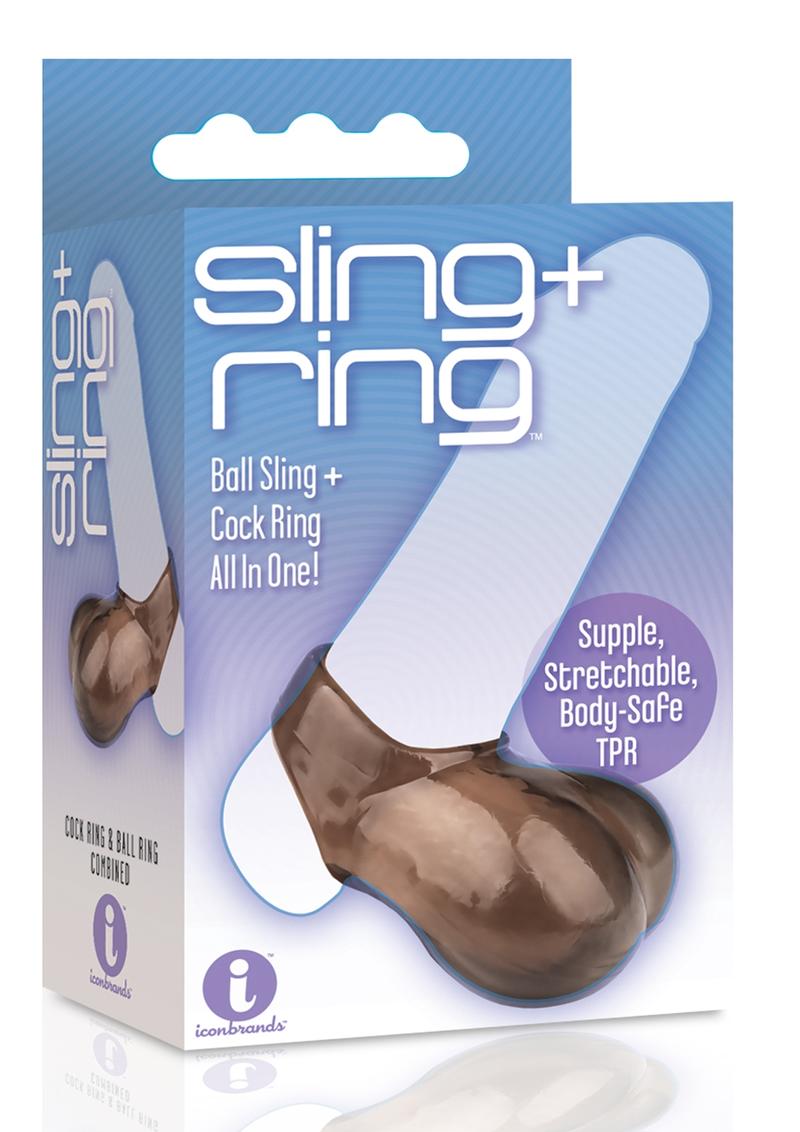 The 9's - Sling and Ring Cock Ring and Ball Sling