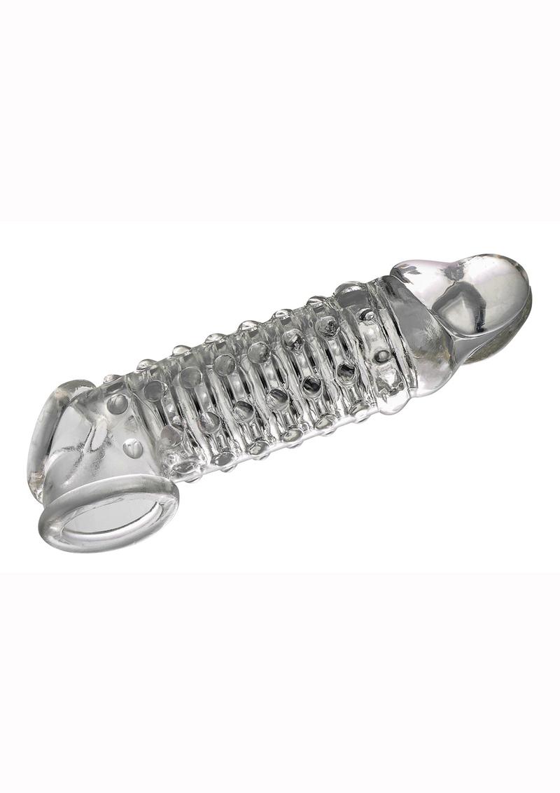 The 9's - Toppers Open Ended, Ribbed and Nubbed Penis Extender