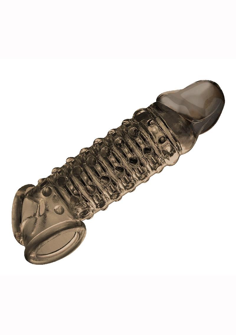 The 9's - Toppers Open Ended, Ribbed and Nubbed Penis Extender