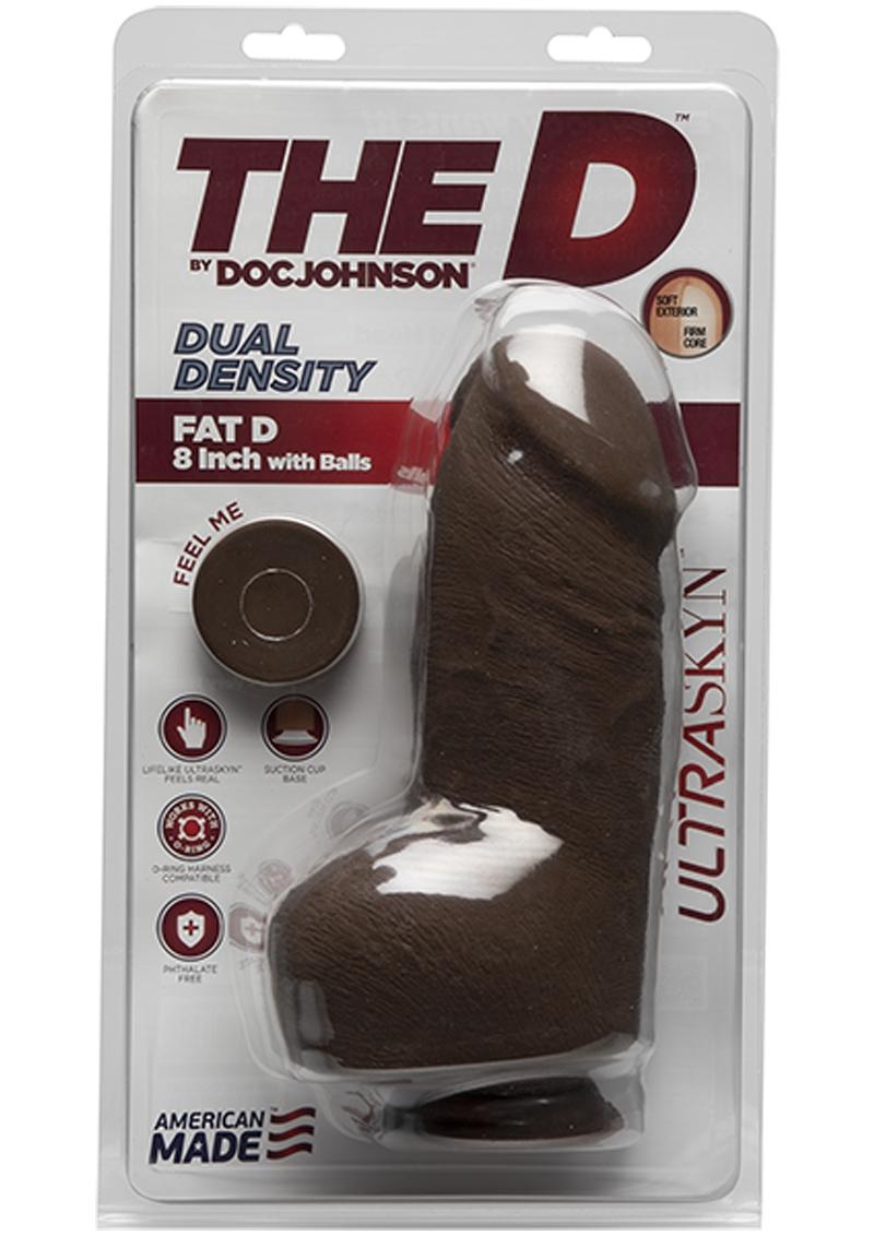 The D Fat D Ultraskyn Dildo with Balls