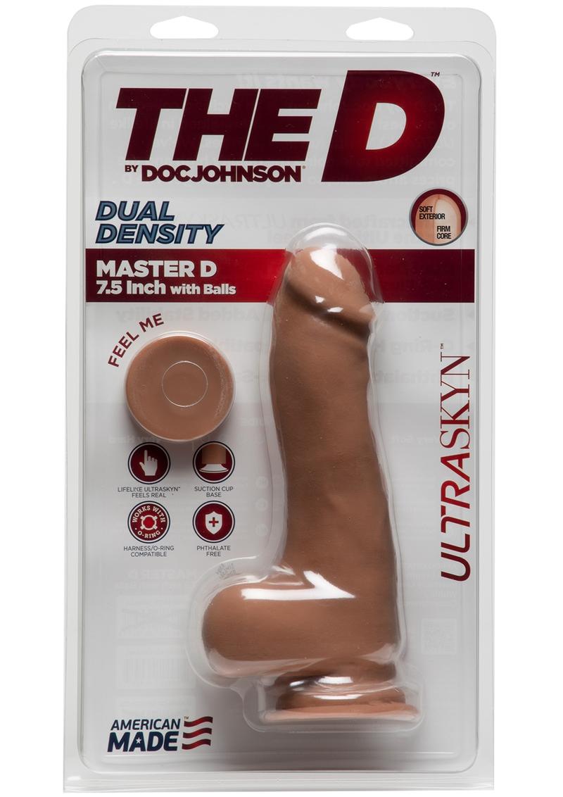 The D Master D Ultraskyn Dildo with Balls