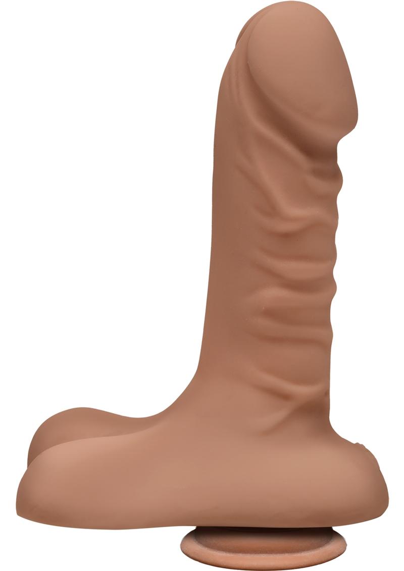 The D Super D Ultraskyn Dildo with Balls