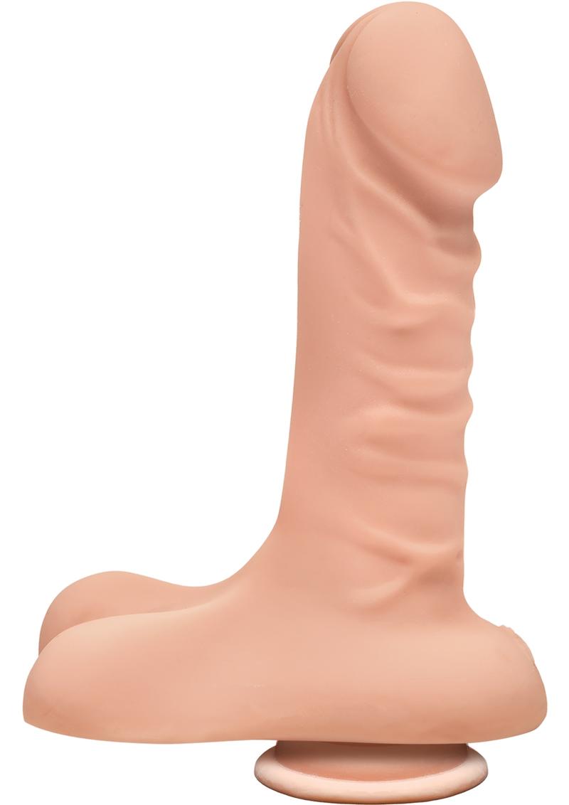 The D Super D Ultraskyn Dildo with Balls