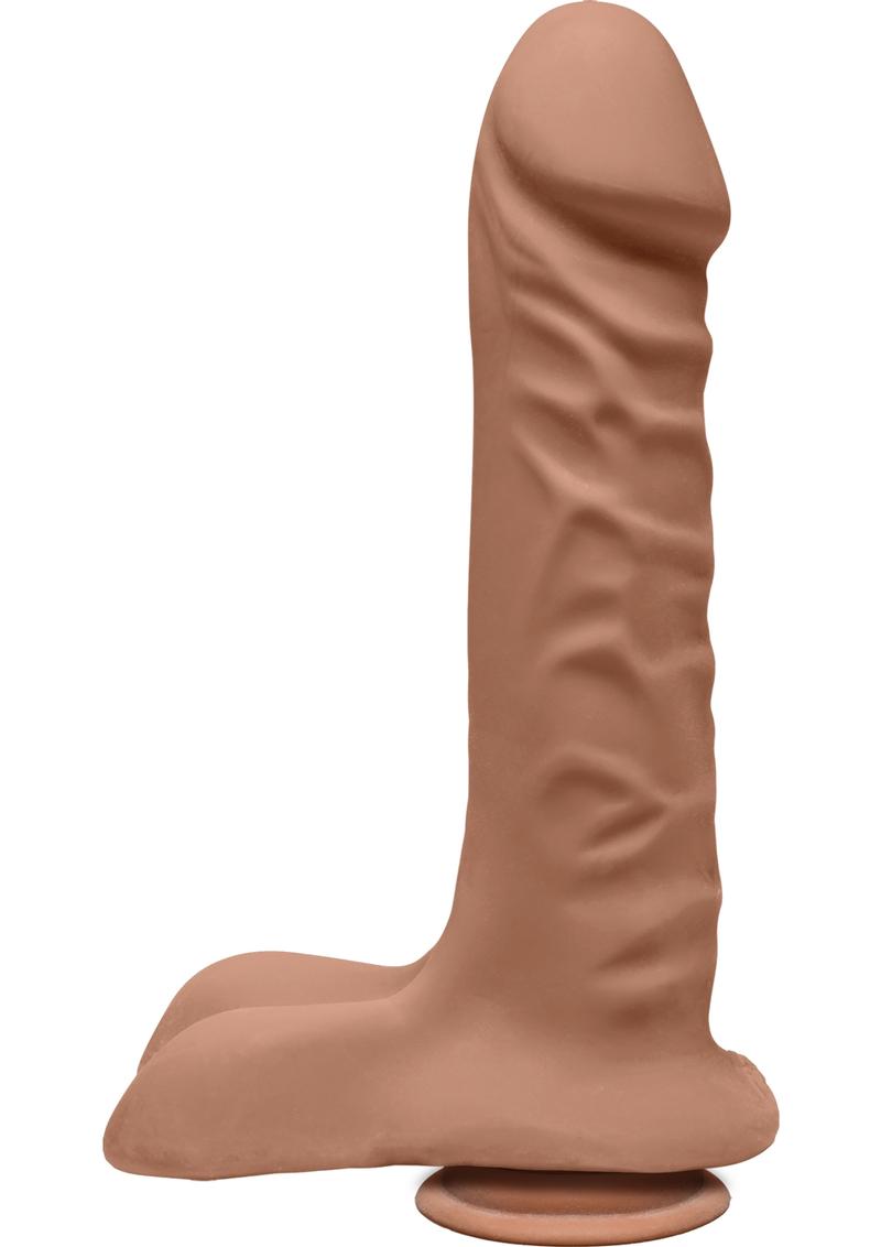 The D Super D Ultraskyn Dildo with Balls
