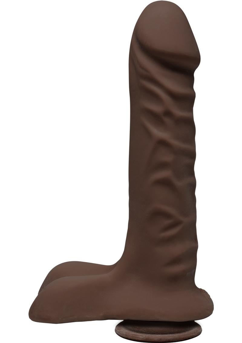 The D Super D Ultraskyn Dildo with Balls
