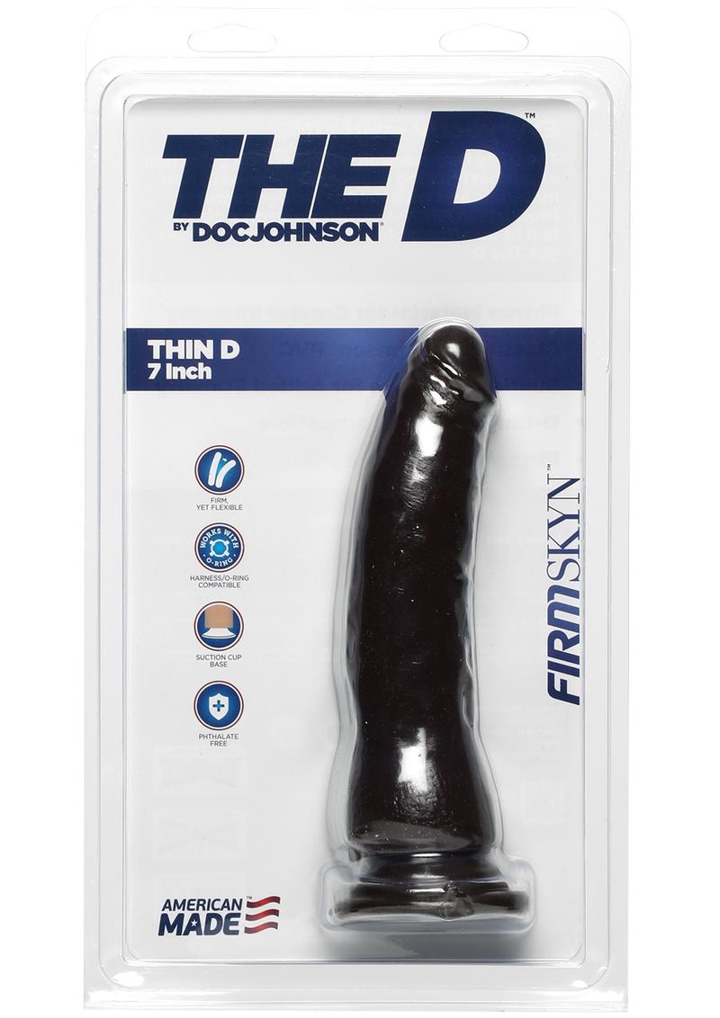 The D Thin D Firmskyn Dildo