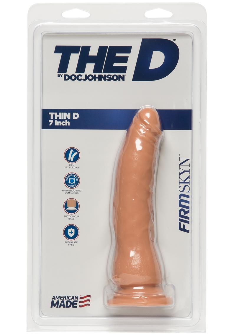 The D Thin D Firmskyn Dildo
