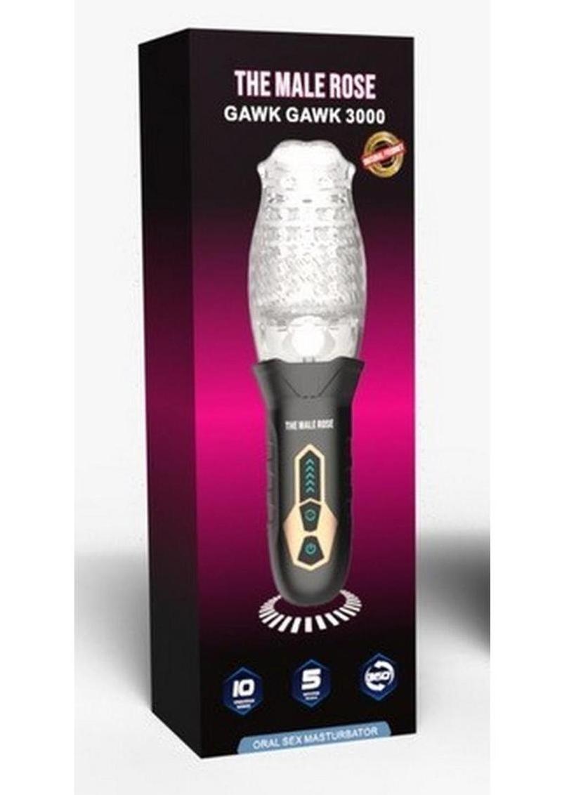 The Male Rose Rechargeable Rotating Masturbator