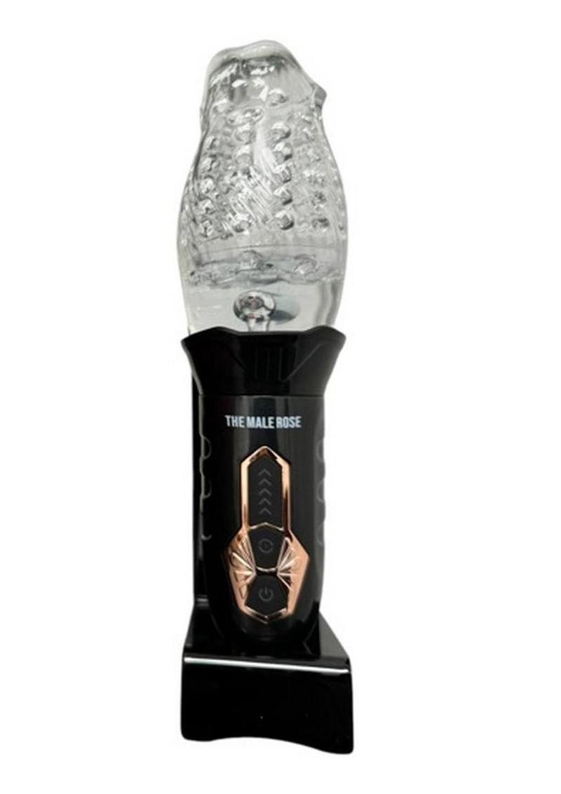 The Male Rose Rechargeable Rotating Masturbator