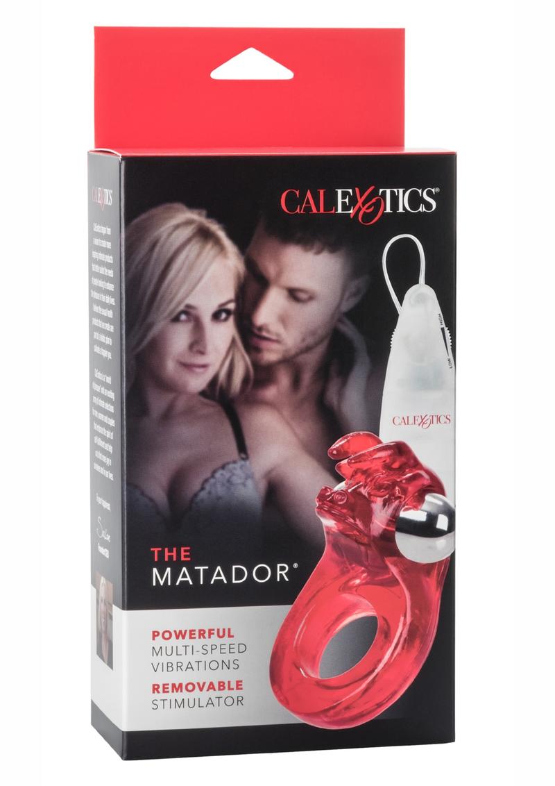 The Matador Vibrating Cock Ring with Clitoral Stimulation