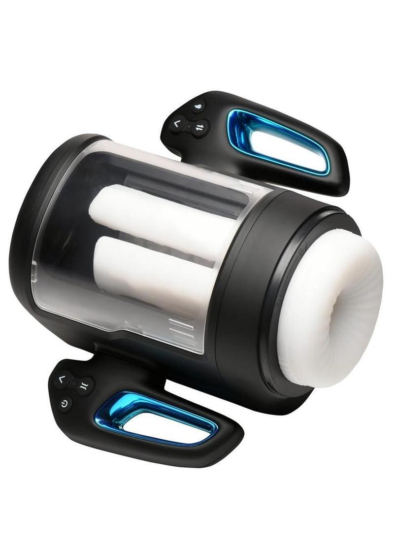 The Milker Cyber Milker Stroking and Vibrating Rechargeable Masturbator - General Orifice