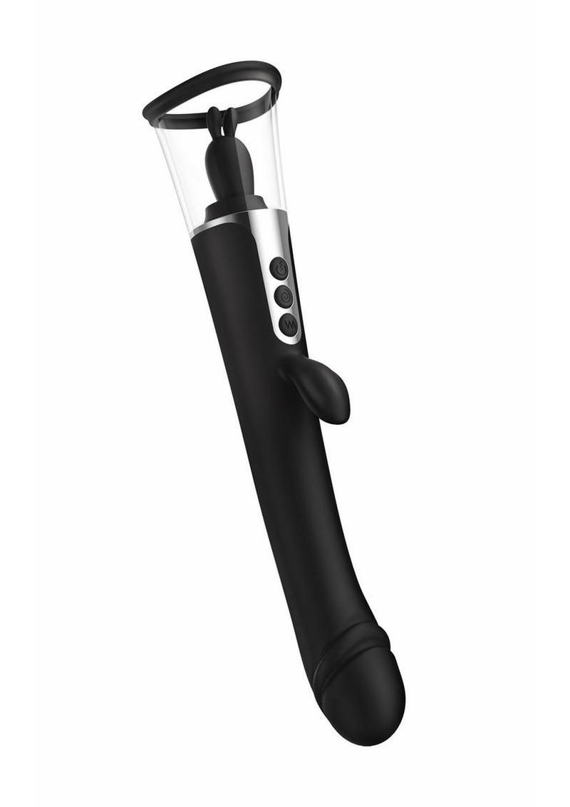 The Rabbit Company The 3 Way Rabbit Rechargeable Silicone Triple Stimulating Vibrator