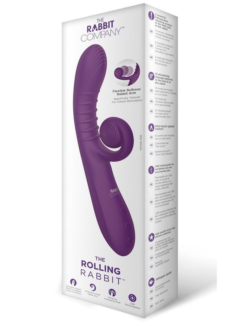 The Rabbit Company The Rolling Rabbit Rechargeable Silicone Vibrator