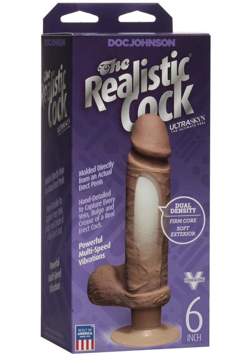 The Realistic Cock Ultraskyn Vibrating Dildo