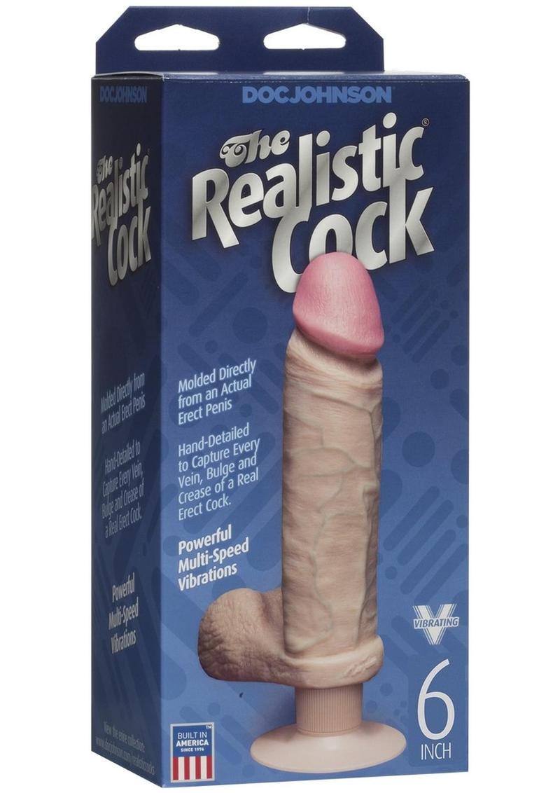 The Realistic Cock Vibrating Dildo