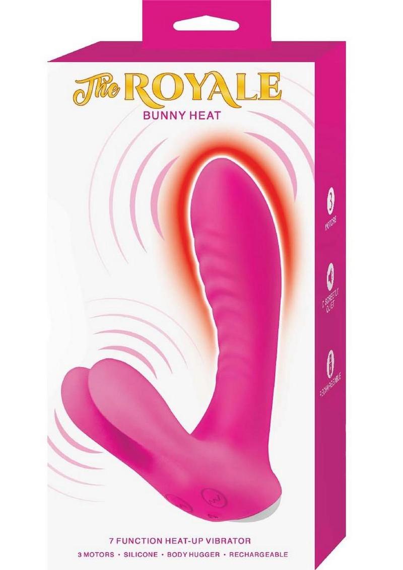 The Royal Bunny Heat Rechargeable Silicone Warming G-Spot Vibrator