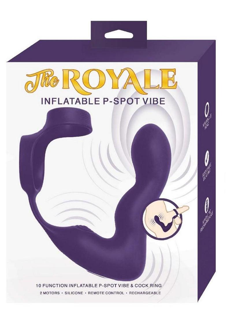 The Royal Inflatable Rechargeable P-Spot Prostate Stimulator