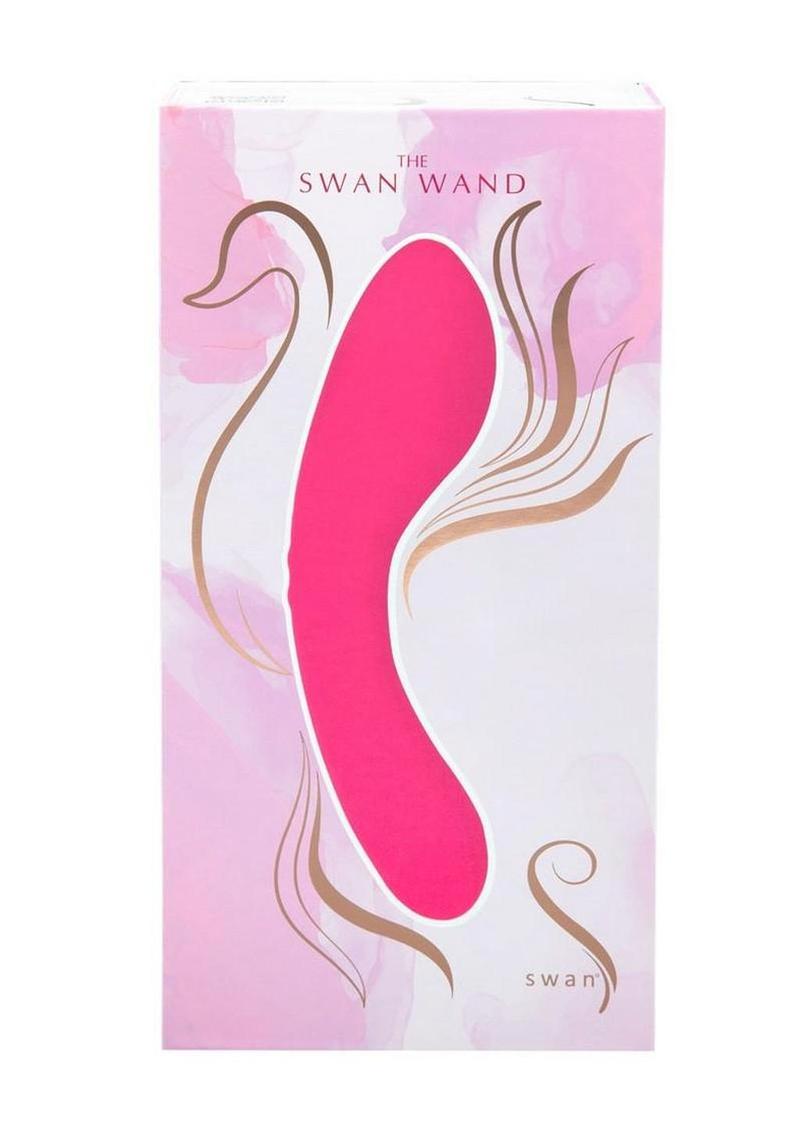The Swan Wand Silicone Rechargeable Vibrator