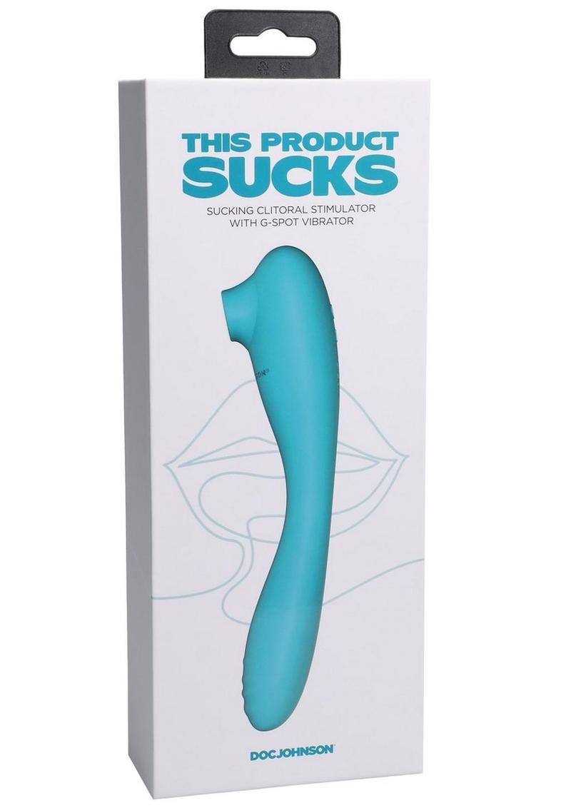 This Product Sucks Bendable Wand Rechargeable Silicone Vibrator