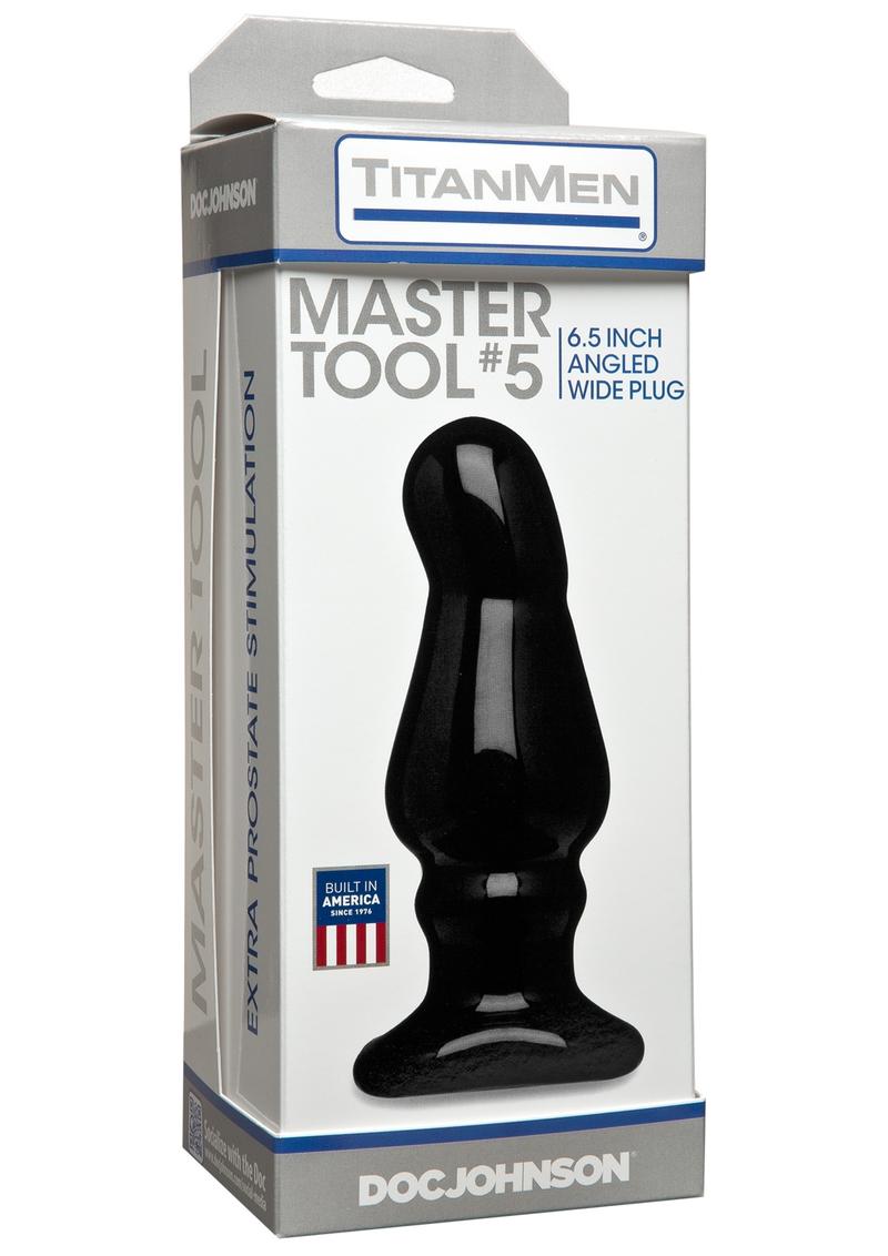 Titanmen Master Tool #5 Angled Wide Anal Plug