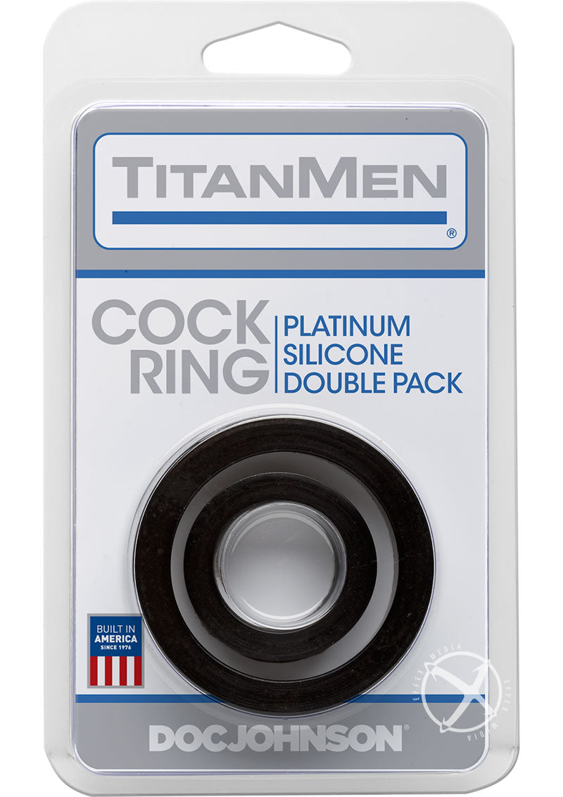 Titanmen Platimum Silicone Cock Rings