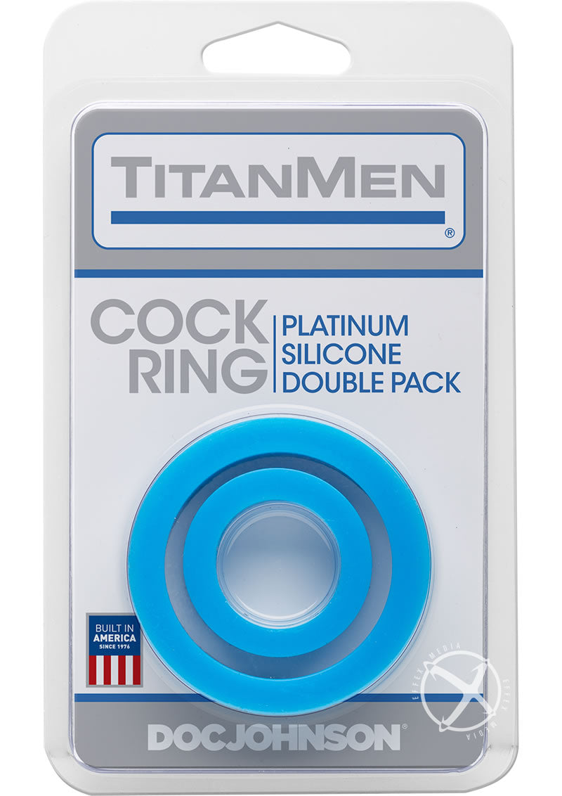 Titanmen Platimum Silicone Cock Rings