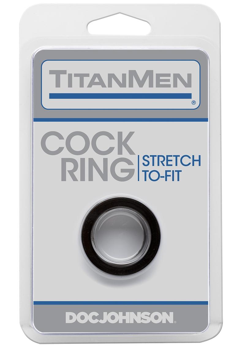 Titanmen Stretch-To-Fit Cock Ring