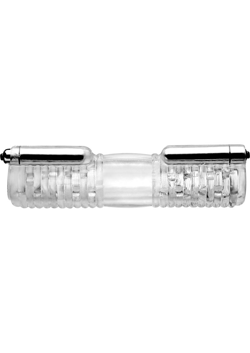 Tom Of Finland Head to Head Vibrating Sleeve