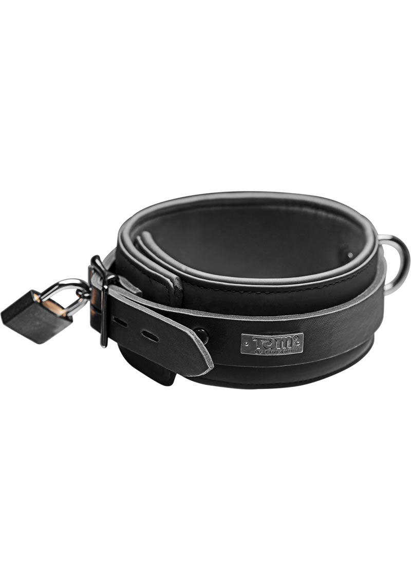 Tom Of Finland Neoprene Collar with Lock