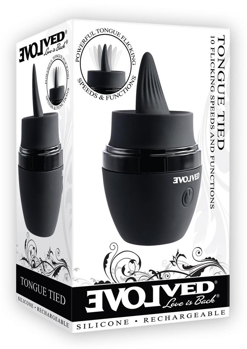 Tongue Tied Rechargeable Silicone Clitoral Stimulator