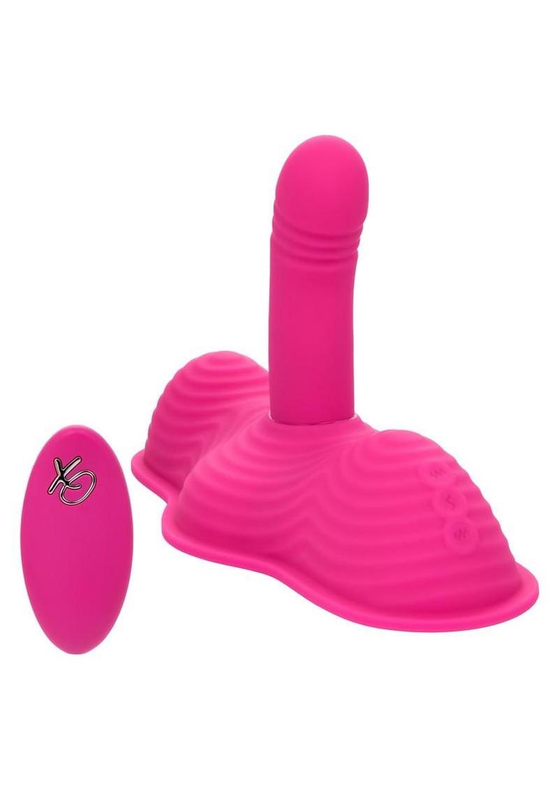 Triple Rider Remote Control Ecstasy Rumbler Rechargeable Silicone Vibrator
